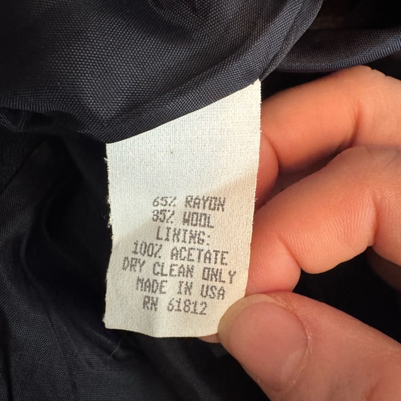 Vintage 80s Arnold Scaasi Dress Black White Classic Size 14 - NWT - Picture 9 of 9